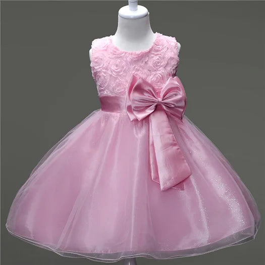 Flower sequins princess dress for little girls Summer 2025 Christmas festive tuxedo dress-tutus clothes for children dress