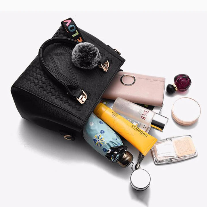 👜 Chic Meets Craft
✨ Embroidered Messenger Bag for Women – Elegant design with stylish hair ball detail
💼 Premium faux leather | Perfect for day or night
🎀 Spacious, lightweight & effortlessly fashionable
A must-have sac à main for every modern lady!