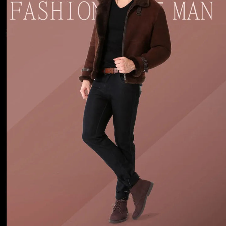 New Men Shoes Winter boots Suede Leather Boots Men Snow Boots Waterproof Winter Shoes Leather Men Ankle Boots Fur Men Shoes