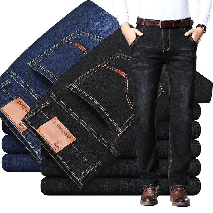 👖 Style That Moves With You
🔵 Men’s Stretch Slim-Fit Jeans – Sleek, comfortable & made for everyday wear
🖤 Available in classic blue or bold black denim
👌 Fashion-forward fit with flexible comfort
📏 Asian sizes 28–40 – check the chart & upgrade your