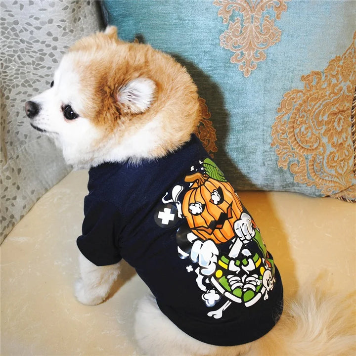 Fashionable pet clothes cute dog vest shirt dog costume cats clothes Corton puppies small dog pet clothes costume Ropa Perro