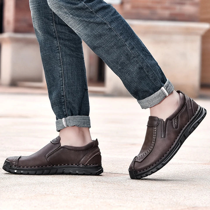 👞 Handmade Leather Moccasins
Slip-on comfort with designer style.
✅ Soft & breathable
✅ Casual and classy
✅ Hand-stitched detail

🛒 Shop now at www.clickmart.com