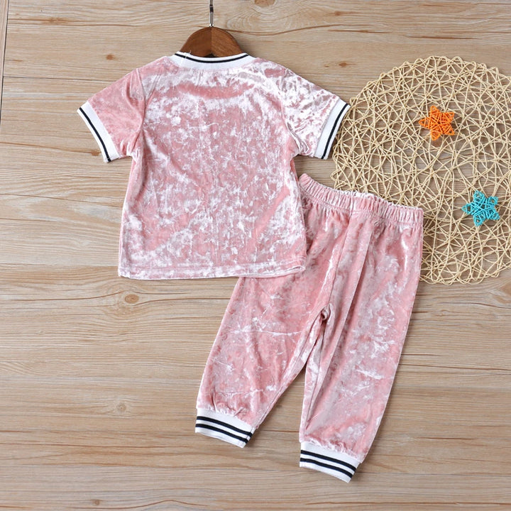 Clothes For Girls Summer Toddler Girls Clothes 2Pcs Outfits Kids Clothing For Girls Tracksuit Suit For Girls Children Clothing