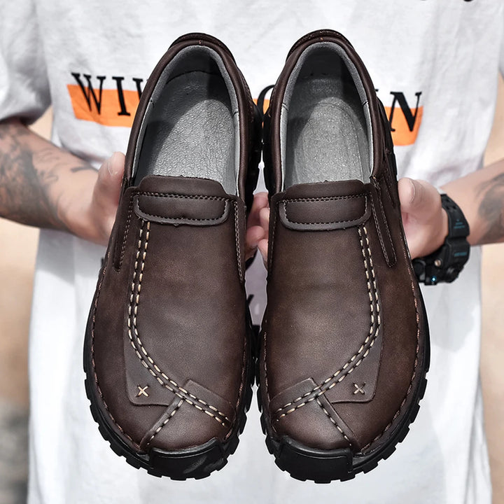 👞 Handmade Leather Moccasins
Slip-on comfort with designer style.
✅ Soft & breathable
✅ Casual and classy
✅ Hand-stitched detail

🛒 Shop now at www.clickmart.com
