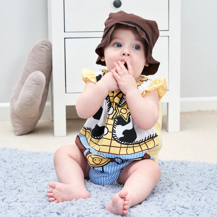 Halloween Costumes for Baby Boys Girls Snowman Dinosaur Chef Cowboy Rompers Short Infant Toddler Birthday Photograph Fancy Dress