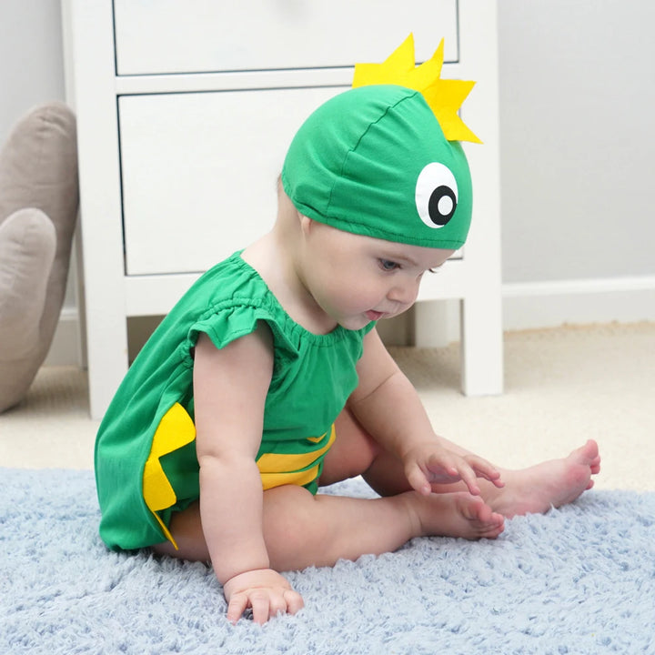 Halloween Costumes for Baby Boys Girls Snowman Dinosaur Chef Cowboy Rompers Short Infant Toddler Birthday Photograph Fancy Dress