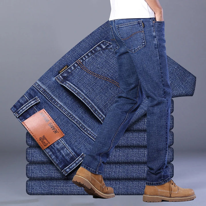 👖 Style That Moves With You
🔵 Men’s Stretch Slim-Fit Jeans – Sleek, comfortable & made for everyday wear
🖤 Available in classic blue or bold black denim
👌 Fashion-forward fit with flexible comfort
📏 Asian sizes 28–40 – check the chart & upgrade your