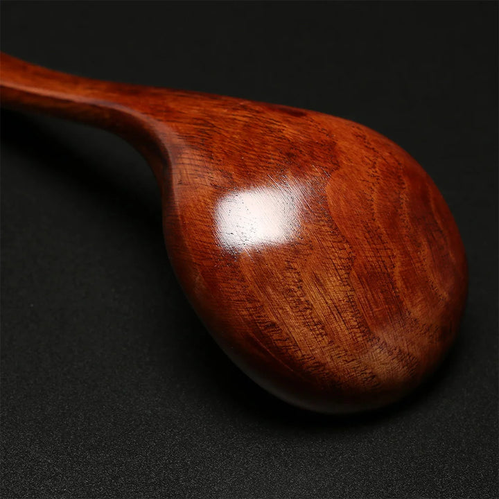 Natural Wooden Large Soup Scoops Long Handle Cooking Scoop Wood Ramen Rice Spoon Soup Ladle Catering Tableware Kitchen Utensil