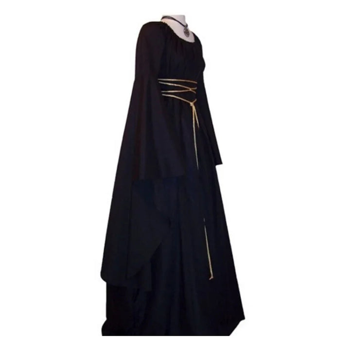 Women’s Witch Costume – Halloween Dress
Cast your Halloween spell!
Classic witch dress perfect for parties, cosplay, and spooky nights.
🧙‍♀️ Includes: Witch dress
🎃 Perfect for Halloween parties