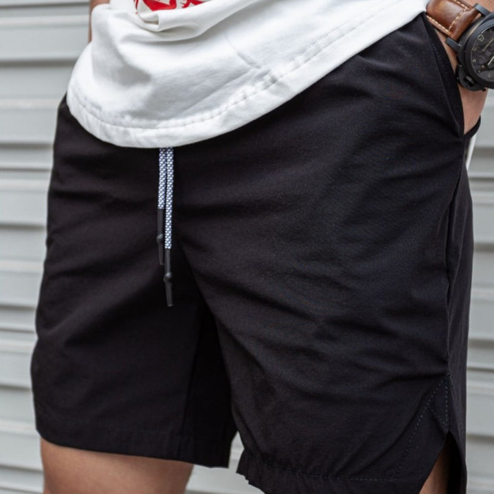 Men Hot Shorts Light Weight Thin Short Pants Running Squat Fitness Shorts Men GYM Wear Quick-drying Drawstring Shorts