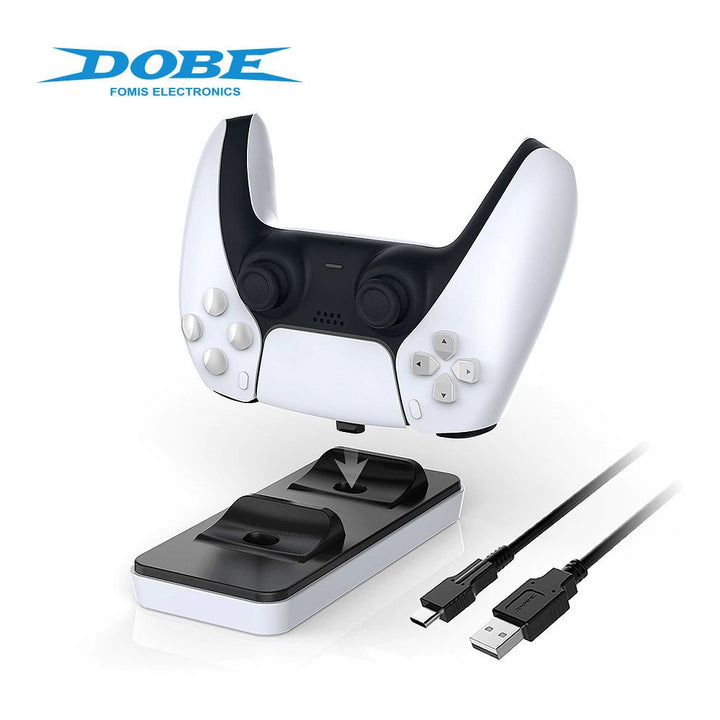 Good Value Ps5 Handle Charging Set Support Silicone Case Charging Ps5 Elite Handle Charging Base Double Charging Accessories