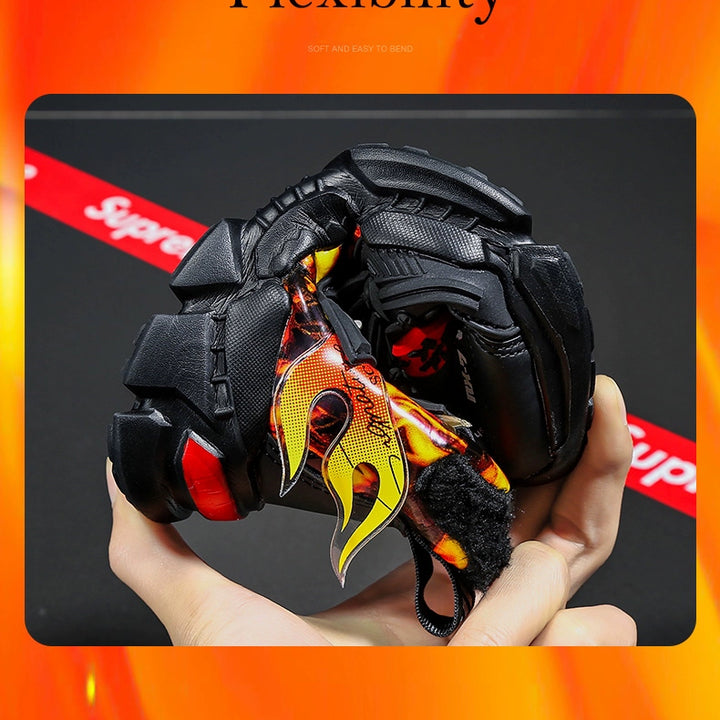 Winter Kids Shoes Boys Non-slip Sport Shoes Outdoor Snow Ankle Boots Waterproof Warm Sneakers Child High Top Cotton Casual Shoes