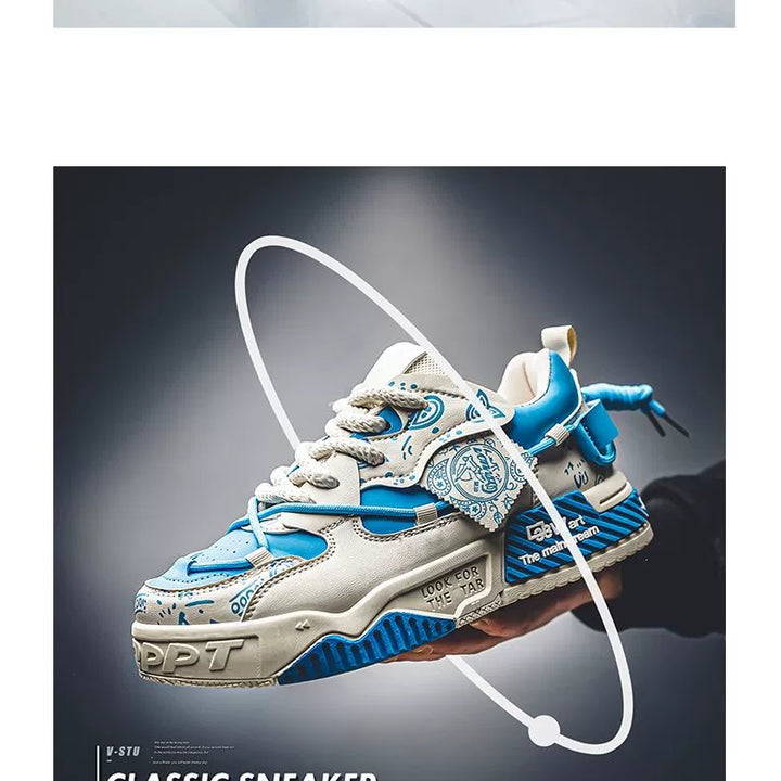 Men's Shoes 2025 New Arrival Summer Easiest for Match Niche Style Original Leisure Flat Shoes Sports Platform Height Increasing Bread Fashion Shoes