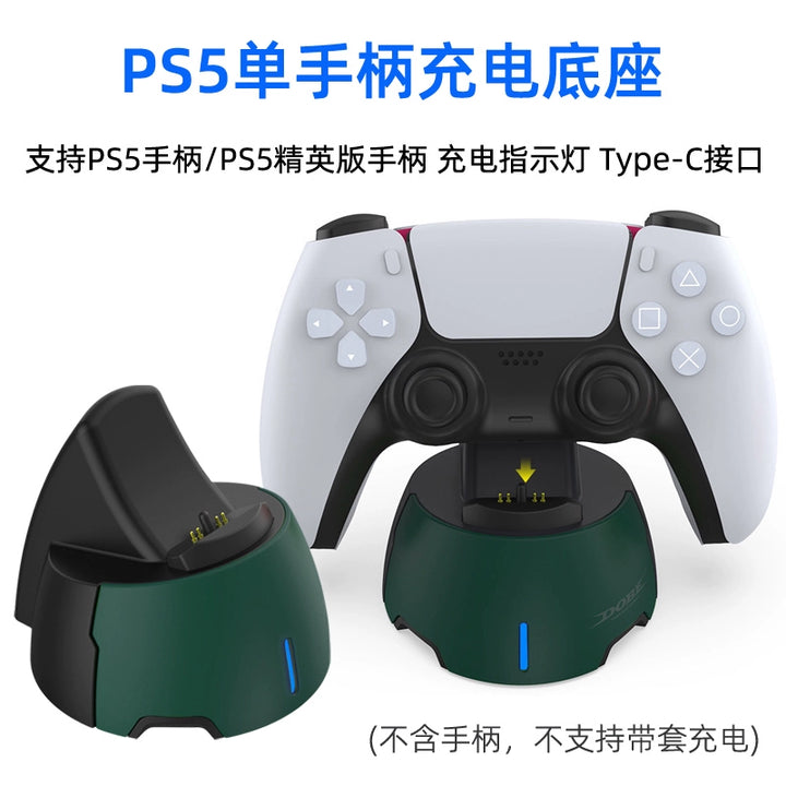 Good Value Ps5 Handle Charging Set Support Silicone Case Charging Ps5 Elite Handle Charging Base Double Charging Accessories