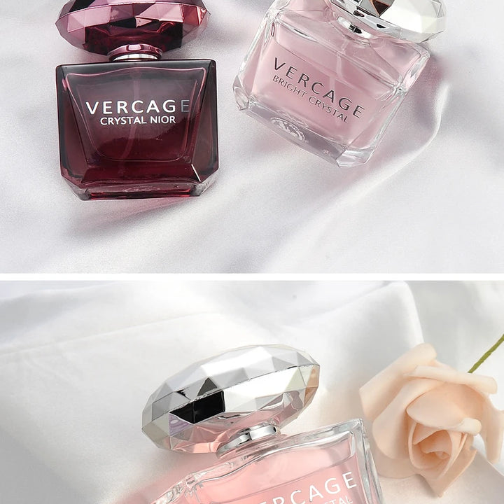 Osmanthus, Peony, and Pomegranate Fragrance Perfume for Women - Crystal Diamond Series, Light and Elegant Scent parfum