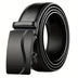 Men Belts Automatic Buckle Belt PU Leather High Quality For Men Leather Strap Casual For Jeans