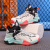 Childrens Basketball Shoes Big Kid Non Slip High-top Sport Training Sneakers Lightweight Outdoor Basketball Boots for Boy Yout