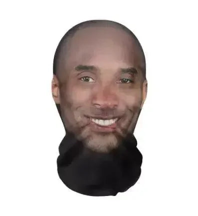 Cosplay Headwear Hip Hop Fashion Hood Hat Headgear New 3D Printed Kanye Mask Elastic Mesh Halloween Decor Full Face Mask Unisex