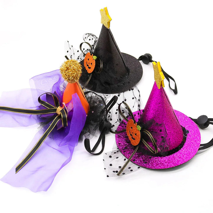 hot sale new fashion Halloween hat pet headgear adjustable manufacturer spot wholesale pendant