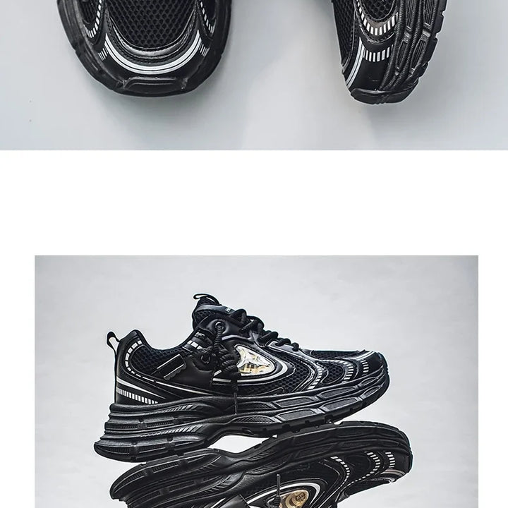 Shoes for Men 2025 New Trendy Fashion Versatile Breathable Thick Bottom Comfortable Sports and Leisure Low Top Sneakers Men