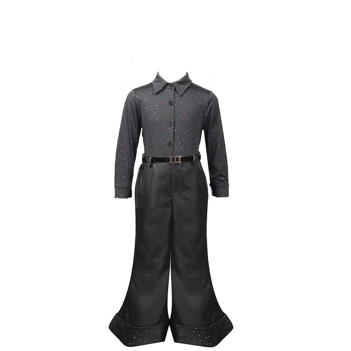 Kids’ 70s Disco Sequin Costume – Retro Hippie Singer Outfit for Halloween, Parties & Stage Performances"
✨ Shine under the spotlight with this dazzling 70s disco costume for kids! Featuring sparkling sequins and a retro hippie vibe🕺🏼