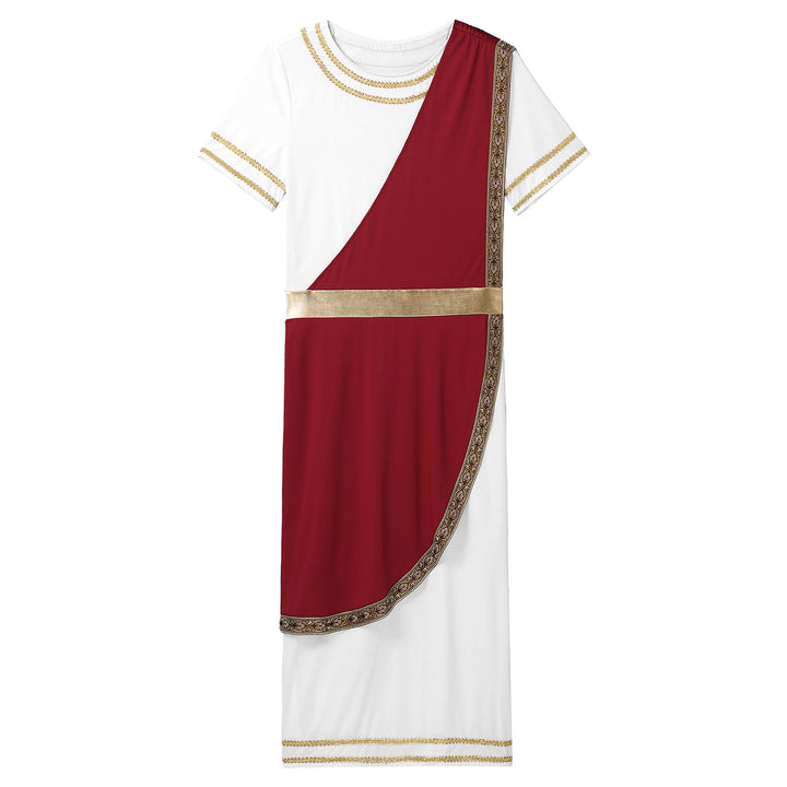 Halloween Men Ancient Greek Roman Toga Adults Retro Gold Cosplay Costume Long Robe Carnival Theme Party Fancy Dress Outfits