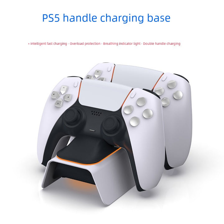 Good Value Ps5 Handle Charging Set Support Silicone Case Charging Ps5 Elite Handle Charging Base Double Charging Accessories