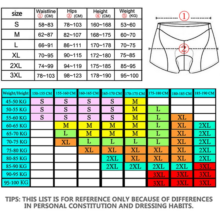 X-TIGER Cycling Shorts Breathable Mesh Cycling Underwear 5D Gel Pad Shockproof MTB Bike Shorts Men Shorts