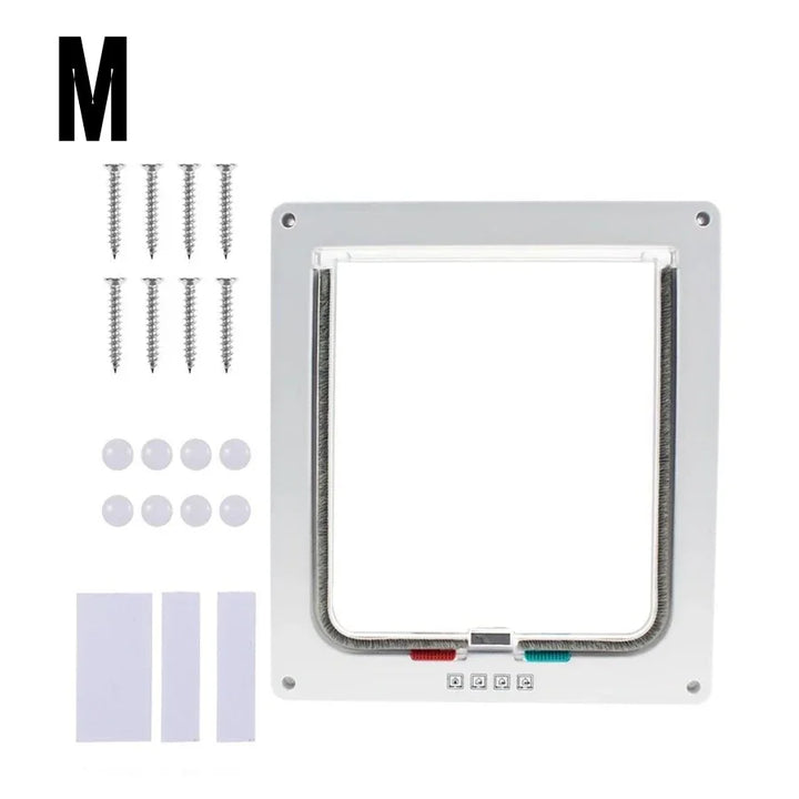 Pet Essential Durable Acrylic & Mesh Easy Install for Doors, Windows & Kennels 🐾 2-Way Entry – Easy in & out access for cats, small dogs & pets
💪 Durable Build – Strong acrylic frame with breathable mesh panel
🔧 Easy Installation.