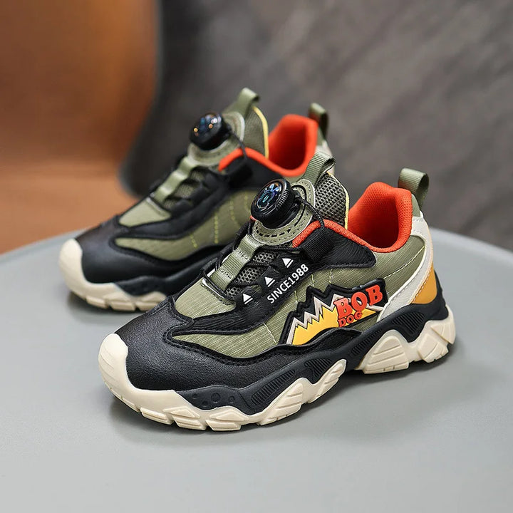 Original Knob Designer Sneakers Kids Trainers Platform Casual Sports Shoes For Boys Comfortable Breathable Children's Sneakers