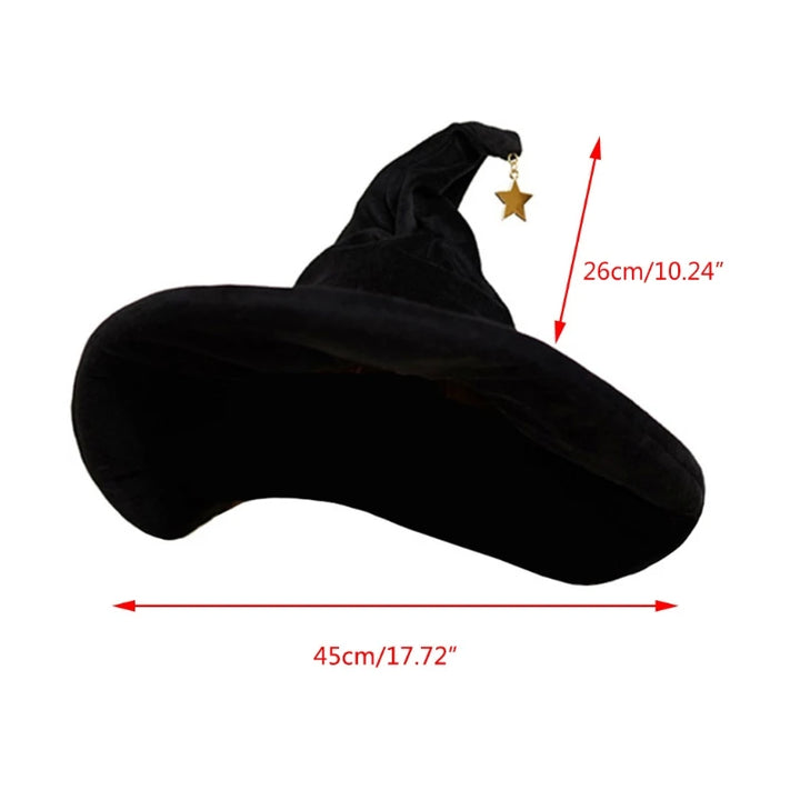 Halloween Witch Hat Hairband Halloween Witch Headband Mini Pointy Witch Hat for Halloween Cosplay Party Children