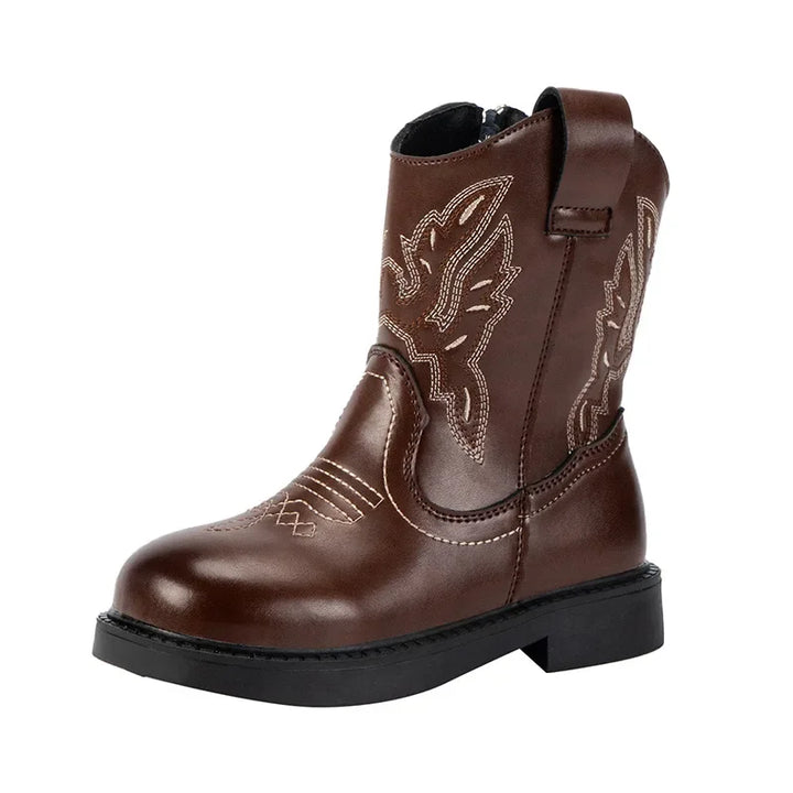 Zapatos Niña Girls Boots Waterproof Cowboy Boots Childrens New Fashion Short Anti Slippery Boot Thick  Boot Kids Boot Botas Niña