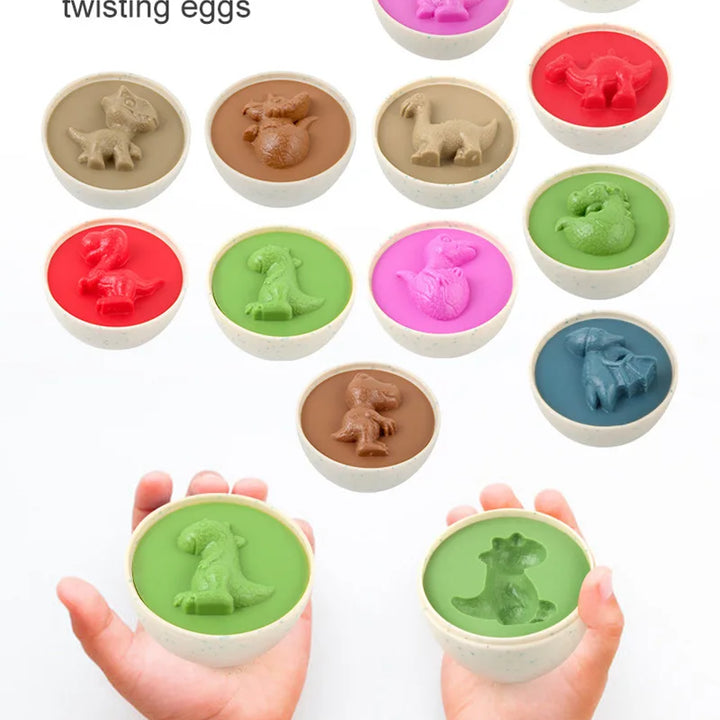 Eggs Screws 3D Puzzle Montessori Learning Education Math Toys Kids Shape Match Smart Game For Children Educational Easter Gifts