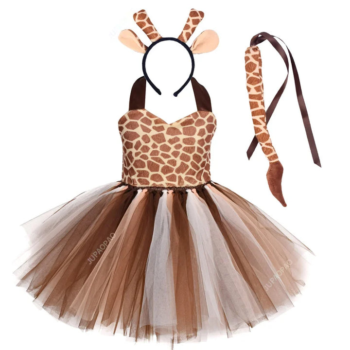 Wild and Wonderful!
Cute animal prints and a fluffy tutu make this costume perfect for Halloween, birthdays, or school plays. Soft, comfy, and full of forest fun!
🦓 Includes: Animal print tutu dress
🎉 Occasions: Halloween, birthdays, themed parties.