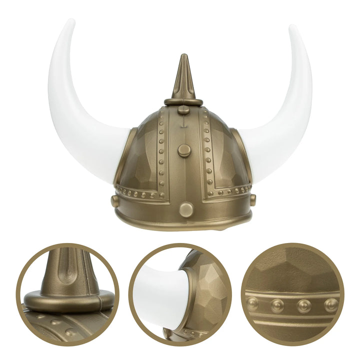 Ox Viking Horn Hat Halloween Costumes for Adults Horns Decorations Headwear Hats