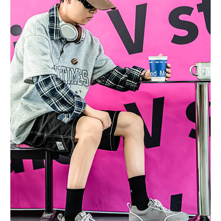 Men's Shoes - 2025 Summer New Style Anti-slip and Wear-resistant Sports Shoes with Breathable Mesh Surface and Casual Style