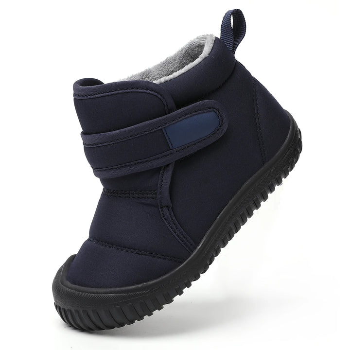 New 2024 Kids Snow Boots Girls Ankle Winter Boots Warm Plush Boys Fur Shoes Children Platform Boots Size 20-28
