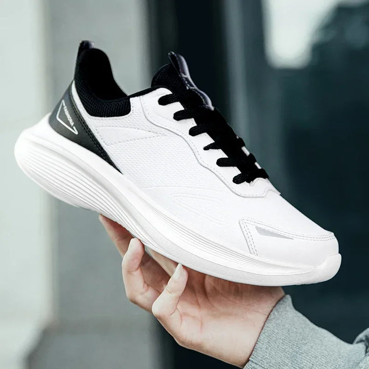 Outdoor Trendy Walking Shoes for Men Sneaker Man Leather High-quality Casual Breathable Flat Non-slip Tennis Shoes