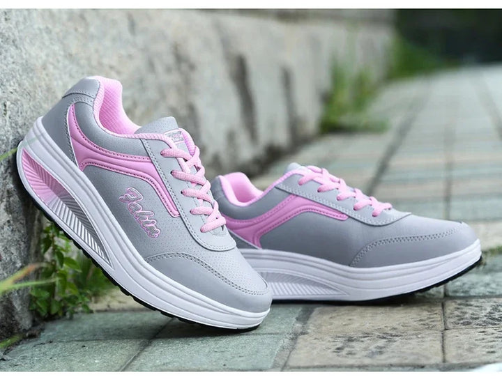 👟 Step Up Your Style & Comfort
✨ Women’s Fashion Sneakers – Trendy, vulcanized design with a comfy blatform sole
💖 Lightweight, breathable & made for all-day wear
👣 Perfect for walking, casual looks & everyday outfits
📏 Available in plus sizes – becau