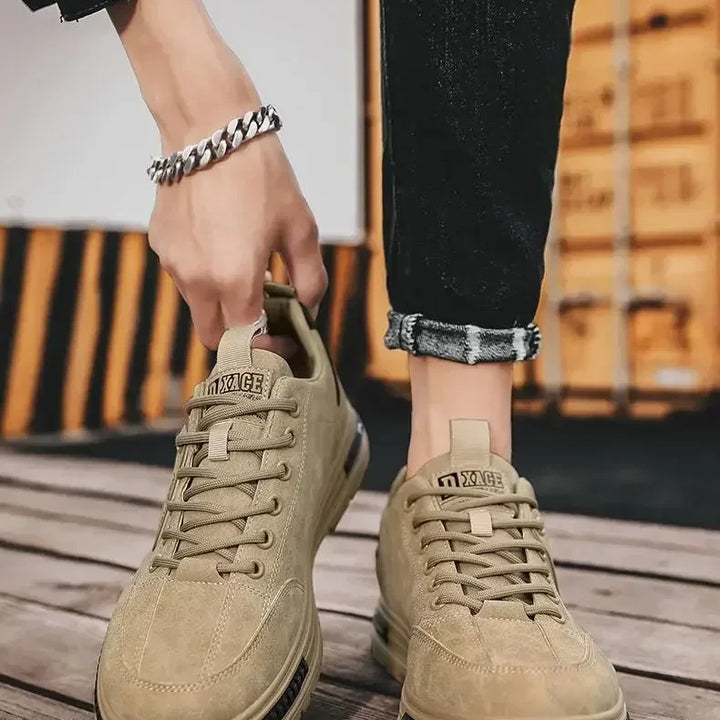 Men's shoes 2024 new spring and autumn season breathable versatile casual trendy shoes men's work lightweight sports board shoes