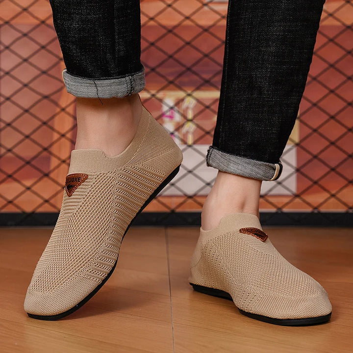 YRZL Mens Loafers Breathable Mesh Summer Lightweight Driving Moccasins Slip on Casual Shoes for Men Comfortable Walking Shoes
