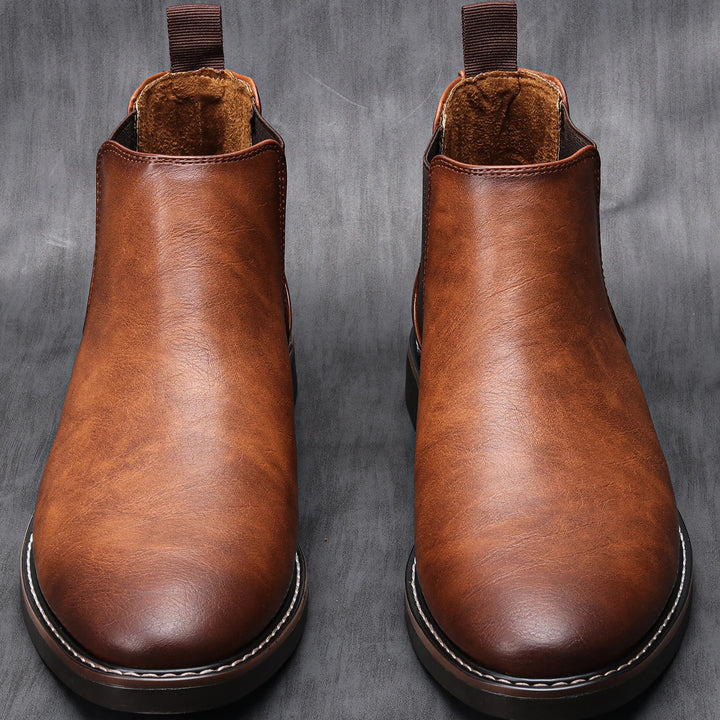 40~46 Men Chelsea Boots Brand Retro Comfortable Fashion Men Boots