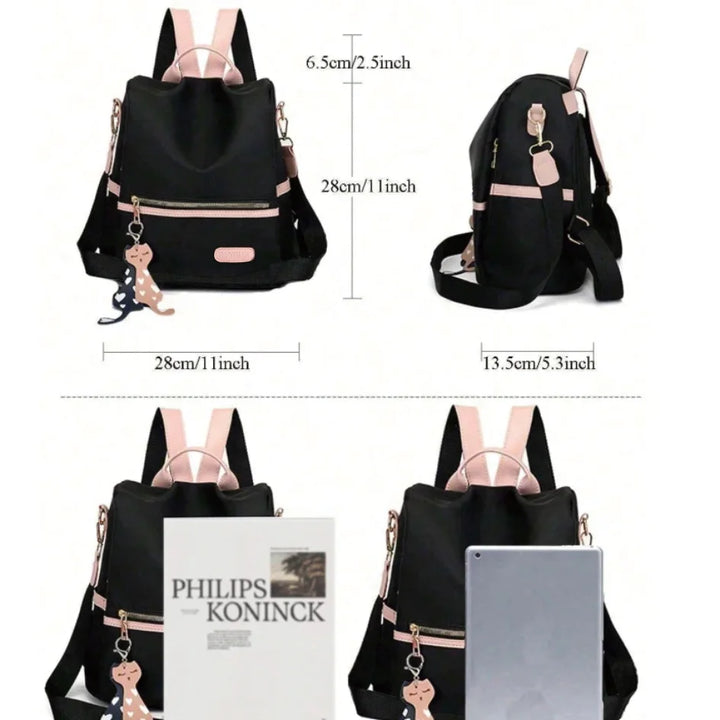 Stylish. Secure. Ready to Go.
Lightweight and fashionable, this women’s backpack features durable Oxford cloth and anti-theft design — perfect for travel, daily use, and anywhere life takes you. 🎒✨
