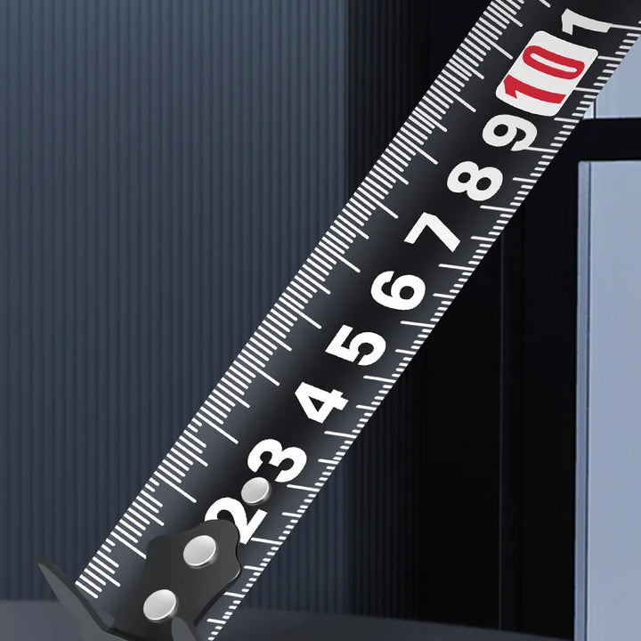 AIRAJ 3M to 10M Metric Self-Locking Tape Measure with Rubberized Coating, High - Precision Straightedge Measuring Tool Hand Tool