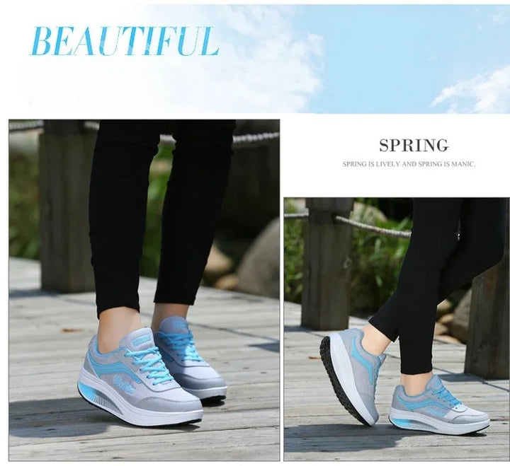 👟 Step Up Your Style & Comfort
✨ Women’s Fashion Sneakers – Trendy, vulcanized design with a comfy blatform sole
💖 Lightweight, breathable & made for all-day wear
👣 Perfect for walking, casual looks & everyday outfits
📏 Available in plus sizes – becau
