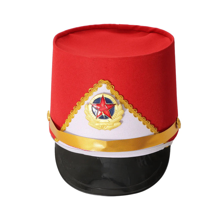 Nutcrackers Hat - Soldier Hat - Drum Major Hat - Marching Band Hat - Children Adult Halloween Cosplay Soldier Costume Party Hat