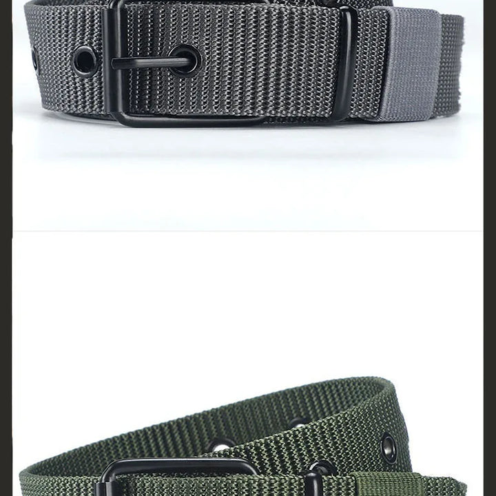 Men Belts Canvas Nylon Webbing Tactical Belt Fashion Casual Designer Unisex Belts High Quality Sports Strap HB061