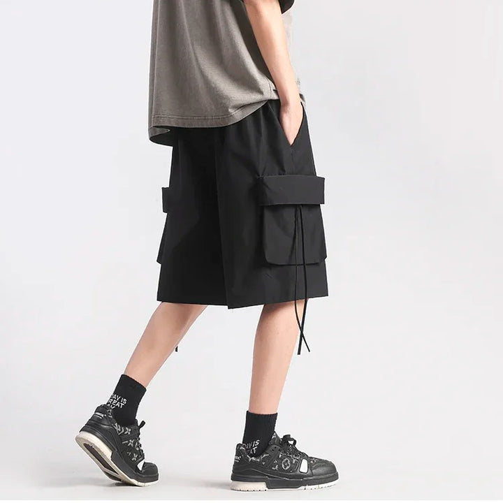 Men's Shorts Fashion Hip Hop Summe Casual Running Sports Shorts Male High Street Short Pants Outwear Cargo Shorts Men 5XL