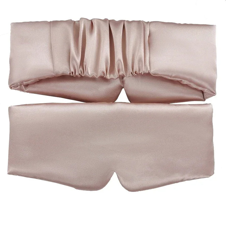 Silk Satin Sleep Mask Comfortable Sleeping Eye Mask Eyeshade Cover Shade Eyes Relax Enlarged Eye Patch Women Men Sleep Health