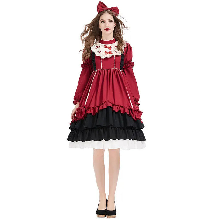 ✨ Charming, comfortable, and picture-perfect — this red Lolita princess dress will make your child feel like royalty at every event. Perfect for Halloween, carnival, birthdays, and magical playtime!